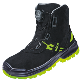 ATLAS | HERREN FLASH 8255 XP BOA ESD S3 SICHERHEITSSCHUH - BLACK | NEON-YELLOW