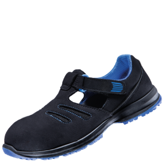 ATLAS | DAMEN GX 350 ESD S1 SICHERHEITSSCHUH - BLACK | ROYAL BLUE
