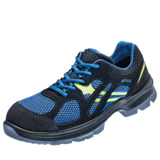ATLAS | HERREN FLASH 4000 ESD S1 SICHERHEITSSCHUH - ROYAL BLUE | BLACK | NEON-YELLOW