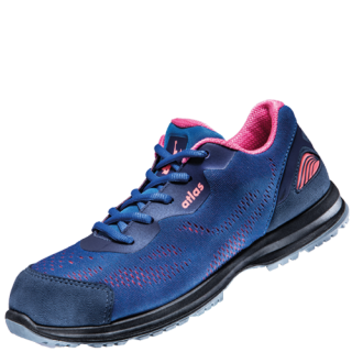 ATLAS | DAMEN GX 100 ESD S1 SICHERHEITSSCHUH - ROYAL BLUE | NEON-PINK