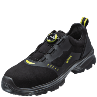 ATLAS | HERREN BOA FORCE LOW S3 SICHERHEITSSCHUH - BLACK | NEON-YELLOW