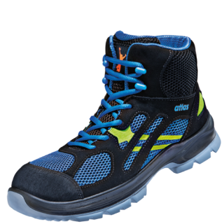 ATLAS | HERREN FLASH 8205 XP ESD S1P SICHERHEITSSCHUH - ROYAL BLUE | BLACK | NEON-YELLOW