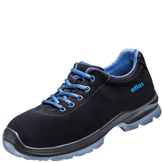 ATLAS | HERREN SL 605 XP ESD S3 SICHERHEITSSCHUH - BLACK | ROYAL BLUE
