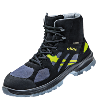 ATLAS | HERREN GTX 8205 XP S3 SICHERHEITSSCHUH - BLACK | ANTHRAZIT | NEON-YELLOW