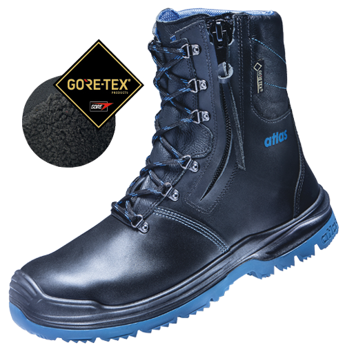 ATLAS | HERREN XR GTX 945 XP THERMO S3 SICHERHEITSSCHUH - BLACK | ROYAL BLUE