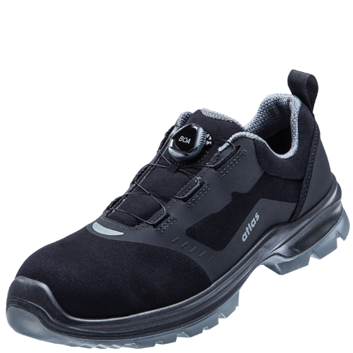 ATLAS | HERREN FLASH 6405 BOA XP ESD S3 SICHERHEITSSCHUH - BLACK | GREY