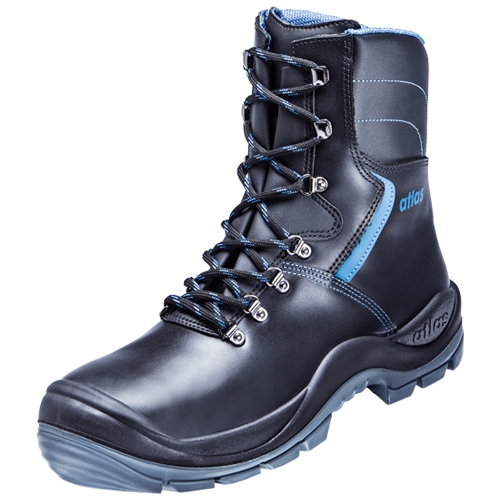 ATLAS | HERREN ANATOMIC BAU 845 XP S3 SICHERHEITSSCHUH - BLACK | ROYAL BLUE