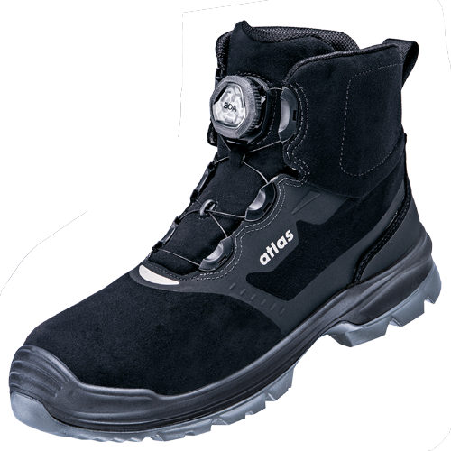 ATLAS | HERREN FLASH 6905 BOA XP ESD S3 SICHERHEITSSCHUH - BLACK | GREY