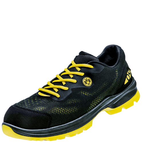 ATLAS | HERREN MALOCHER 09 S1P SICHERHEITSSCHUH - BLACK | NEON-YELLOW