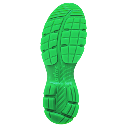 ATLAS | HERREN SL 205 XP ESD S1P SICHERHEITSSCHUH - BLACK | NEON-GREEN