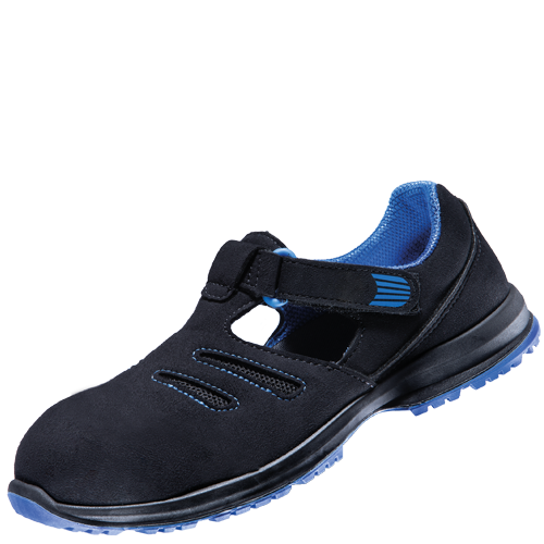 ATLAS | DAMEN GX 350 ESD S1 SICHERHEITSSCHUH - BLACK | ROYAL BLUE