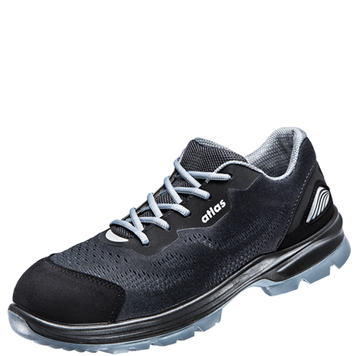 ATLAS | HERREN ERGO-MED 1305 ESD BLUELINE S1P SICHERHEITSSCHUH - ANTHRAZIT | BLACK