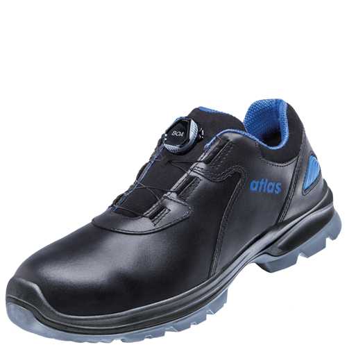 ATLAS | HERREN SL 9645 XP BOA ESD S3 SICHERHEITSSCHUH - BLACK | ROYAL BLUE