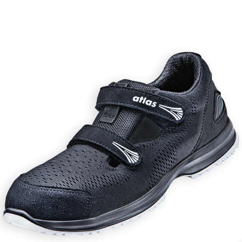 ATLAS | DAMEN GX 145 XP S1P SICHERHEITSSCHUH - BLACK | WHITE