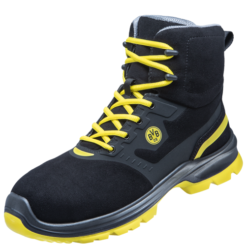 ATLAS | HERREN MALOCHER 09 HIGH S3 SICHERHEITSSCHUH - BLACK | NEON-YELLOW