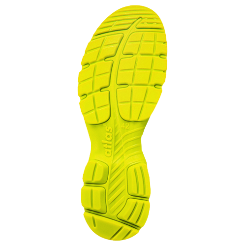 ATLAS | HERREN MALOCHER 09 HIGH S3 SICHERHEITSSCHUH - BLACK | NEON-YELLOW