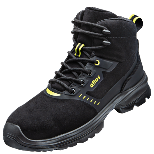ATLAS | HERREN FORCE MID S3 SICHERHEITSSCHUH - BLACK
