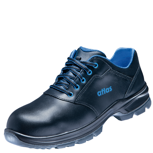 ATLAS | HERREN ANATOMIC BAU 540 XP S3 SICHERHEITSSCHUH - BLACK | ROYAL BLUE