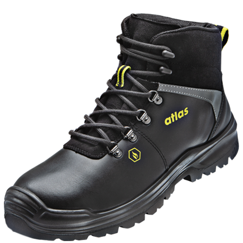 ATLAS | HERREN TITAN MID S3 SICHERHEITSSCHUH - BLACK