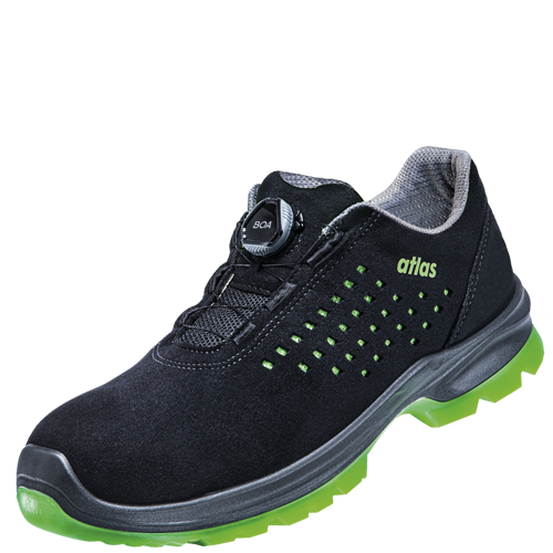 ATLAS | HERREN SL 9205 XP BOA ESD S1P SICHERHEITSSCHUH - BLACK | NEON-GREEN